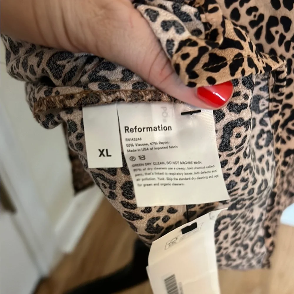 Leopard Print Slip Dress - Picture 5 of 5